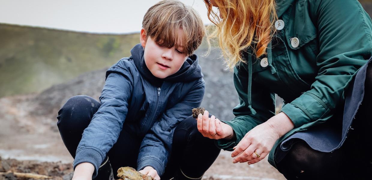 Mors, Fossiljagt, Familie